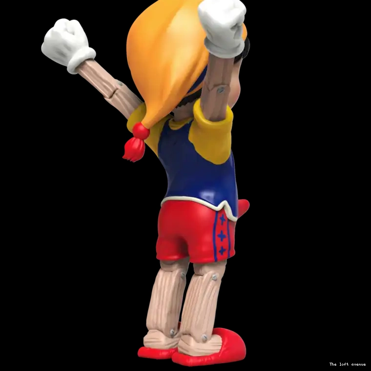 (A CLASSIC WOOD AWAKENING) PINOCCHIO FIGURES 0529